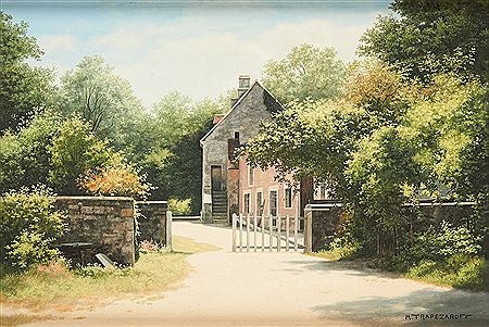 "Entrée de ferme dans le Berry" by Michel Trapezaroff - Auction record, sale price, and art valuation. Compare with similar artists and explore comparable artworks.