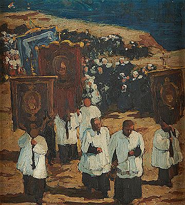 Procession dans le Finistère