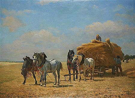 La fenaison.