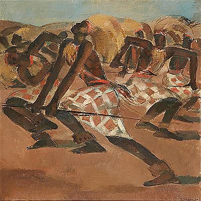 Danseurs africains.