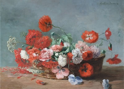 Nature morte aux coquelicots