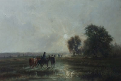 Paysage ensoleillé animé by Theodore Antoine Tscharner - Auction record, sale price, and art valuation. Compare with similar artists and explore comparable artworks.