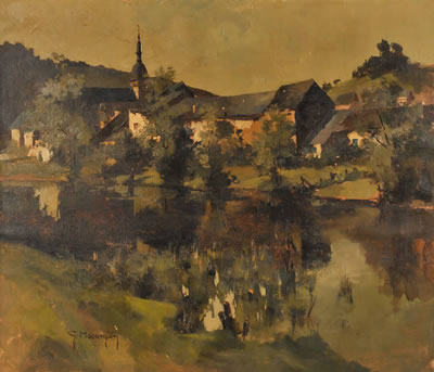 Village au bord de la Semois