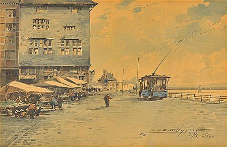 Sample artwork by Joseph Vreuls (1864 - 1912), known for painting - View similar artists and auction records