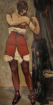 Sample artwork by Ernest Marneffe (1866 - 1921), known for figure (women) painting - View similar artists and auction records