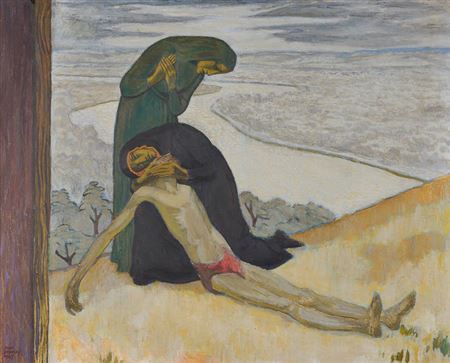 Maternité noire (Piéta) by Jean Donnay - Auction record, sale price, and art valuation. Compare with similar artists and explore comparable artworks.