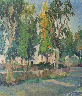 Les eucalyptus (Provence)