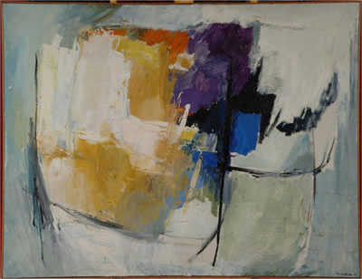 Composition abstraite by Françoise Lambilliotte - Auction record, sale price, and art valuation. Compare with similar artists and explore comparable artworks.