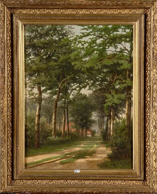 Chemin arboré