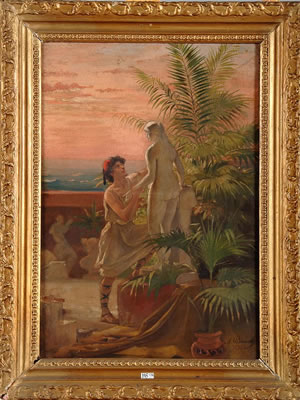 Jeune éphèbe et la statue antique by Auguste Bourotte - Auction record, sale price, and art valuation. Compare with similar artists and explore comparable artworks.