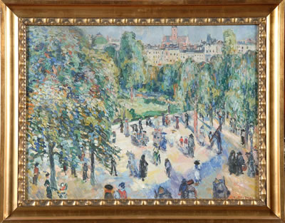 Le Botanique animé à Bruxelles by Georges Creten - Auction record, sale price, and art valuation. Compare with similar artists and explore comparable artworks.