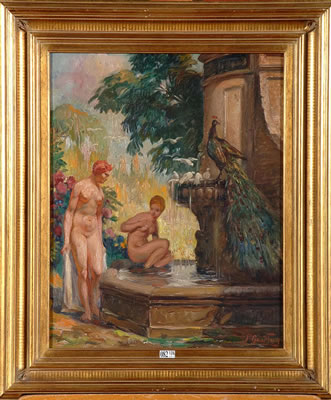 Baigneuses à la fontaine