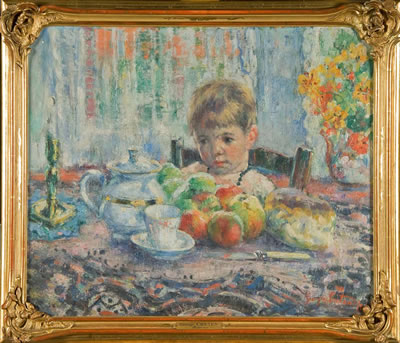 Le déjeuner by Georges Creten - Auction record, sale price, and art valuation. Compare with similar artists and explore comparable artworks.