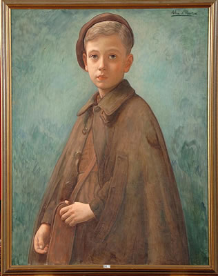 Portrait d'un jeune garçon by Alexander Martin - Auction record, sale price, and art valuation. Compare with similar artists and explore comparable artworks.