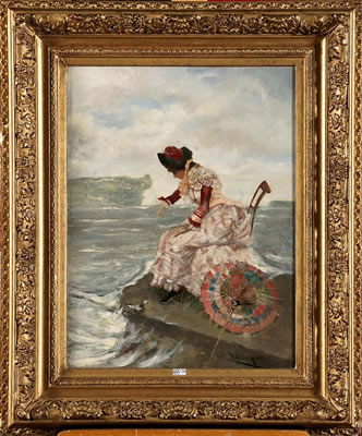 Sample artwork by Enrique Miralles (Born 1883), known for painting - View similar artists and auction records
