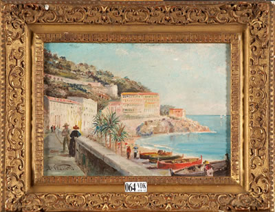 Côte italienne animée