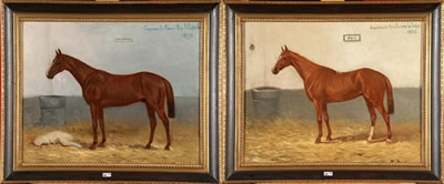 "Le gagnant du Grand Prix d'Ostende 1896" et "Le gagnant du Prix Sainte Gudule 1895". Paire