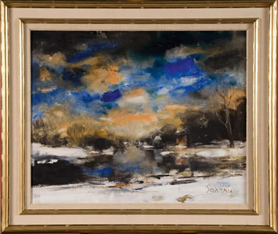 Bords de la Lys enneigés by Jan Saverys - Auction record, sale price, and art valuation. Compare with similar artists and explore comparable artworks.