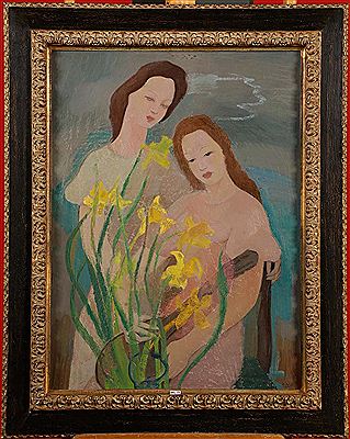 Femmes aux iris