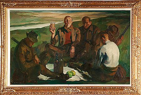 Le repos des chasseurs