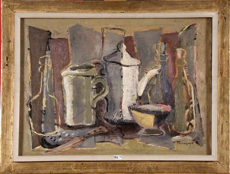 Nature morte à la cafetière