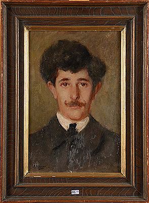 "Portrait d'homme à la moustache"