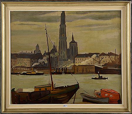 "Le port d'Anvers"