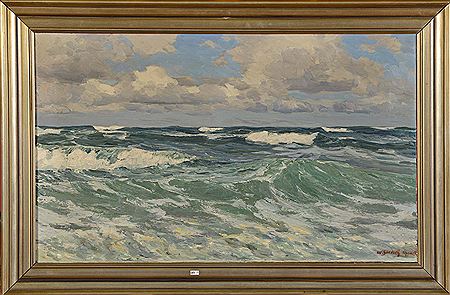 Sample artwork by Wilhelm Bartsch (1871 - 1953), known for landscape paintings - View similar artists and auction records