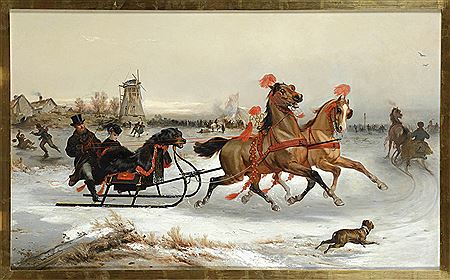 Sample artwork by Joseph Van Severdonck (1819 - 1905), known for figure, genre, military scenes - View similar artists and auction records