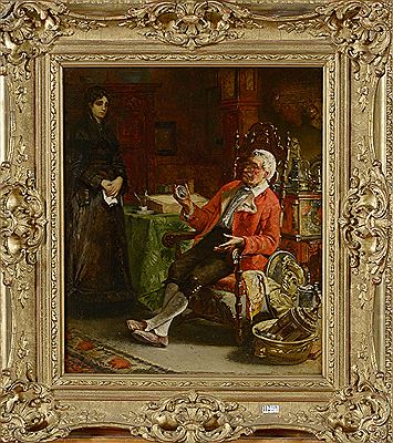 La visite chez l'antiquaire by Piet J Neuckens - Auction record, sale price, and art valuation. Compare with similar artists and explore comparable artworks.