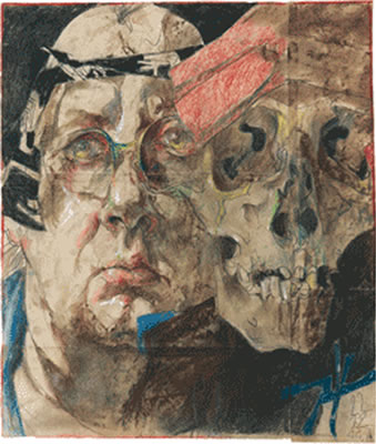 Ich, heldisch (Selbst mit Totenkopf) by Horst Janssen - Auction record, sale price, and art valuation. Compare with similar artists and explore comparable artworks.