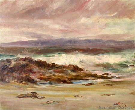 Otago Seascape by Alfred Henry O'Keefe - Auction record, sale price, and art valuation. Compare with similar artists and explore comparable artworks.