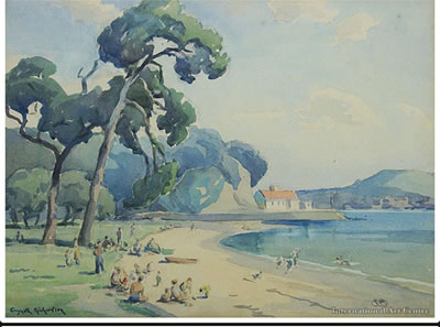 Sample artwork by Gwyneth Richardson (1896 - 1980), known for landscape painting - View similar artists and auction records