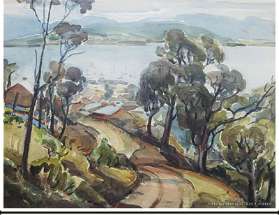 View Across Harbour by Minnie F White - Auction record, sale price, and art valuation. Compare with similar artists and explore comparable artworks.
