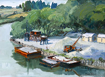 Waikato River by Peggy Spicer - Auction record, sale price, and art valuation. Compare with similar artists and explore comparable artworks.
