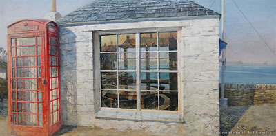 Sample artwork by David Barker (Born 1941), known for landscape, seascapes and coastal view painting - View similar artists and auction records