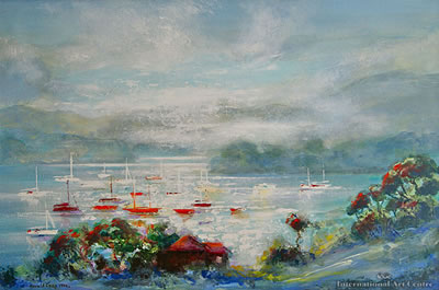 Harbour & Pohutukawa