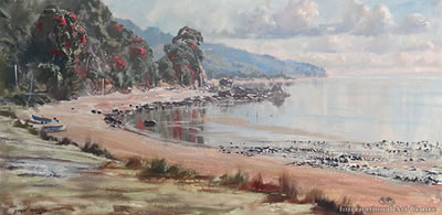 Towards Thames from Waiomu