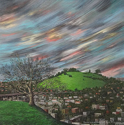 Mt Wellington from Mt Eden