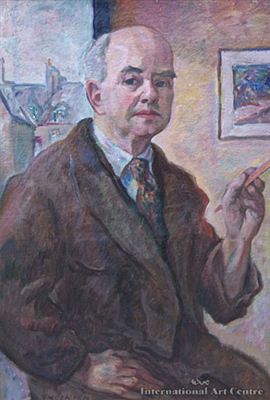 Portrait of Francis McCracken: Self-portrait