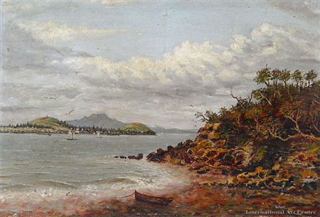 Auckland Harbour, North Head & Rangitoto