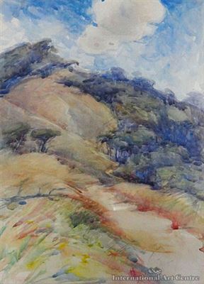 Untitled (Hillside) by Mabel M Hill - Auction record, sale price, and art valuation. Compare with similar artists and explore comparable artworks.