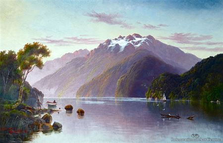 Lake Manapouri by Henry William Kirkwood - Auction record, sale price, and art valuation. Compare with similar artists and explore comparable artworks.