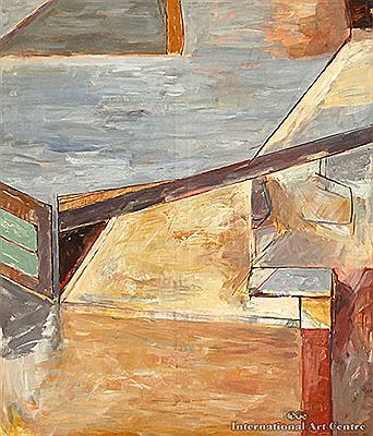 Untitled Abstract Painting No. 2 by Simon McIntyre - Auction record, sale price, and art valuation. Compare with similar artists and explore comparable artworks.
