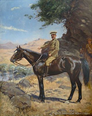 Infantry Soldier on Horseback
