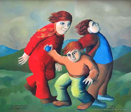 Sample artwork by Claire Jennings (20th century), known for painting - View similar artists and auction records