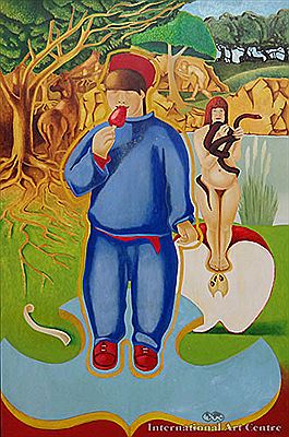 Sample artwork by Tom Mutch (Born 1951), known for painting - View similar artists and auction records