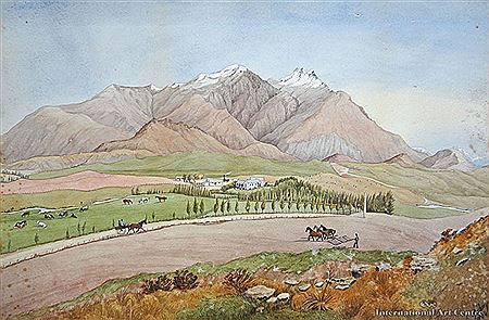 Central Otago Settlement by Christopher Aubrey - Auction record, sale price, and art valuation. Compare with similar artists and explore comparable artworks.
