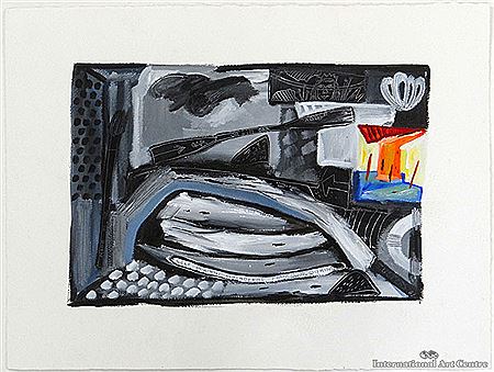 Portrait of Jane Zusters: Self Portrait Remembering Frances Hodgkins