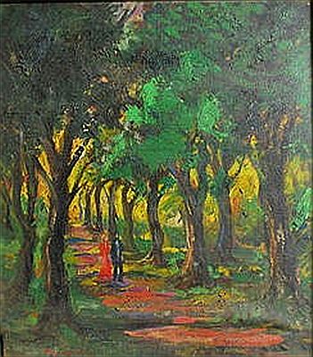Walk in the park by Istvan Kozma - Auction record, sale price, and art valuation. Compare with similar artists and explore comparable artworks.